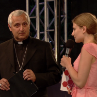 7. Českobudějovičtí biskupové na celostátním setkání mládeže