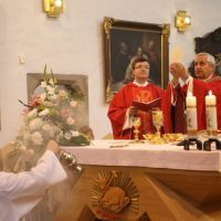 11. Biřmování z rukou otce biskupa Vlastimila Kročila