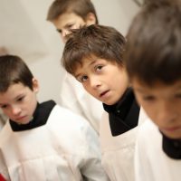 1. Udílení znamení křesťanské dospělosti – otec biskup Vlastimil Kročil