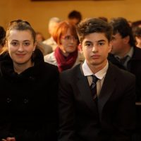 2. Udílení znamení křesťanské dospělosti – otec biskup Vlastimil Kročil