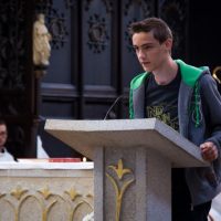 3. Mše svatá k ukončení školního roku Biskupského gymnázia