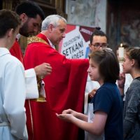 14. Mše svatá k ukončení školního roku Biskupského gymnázia
