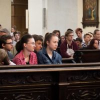 13. Mše svatá k ukončení školního roku Biskupského gymnázia