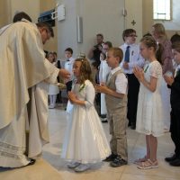 7. První svaté přijímání, katedrála sv. Mikuláše České Budějovice