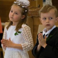 9. První svaté přijímání, katedrála sv. Mikuláše České Budějovice