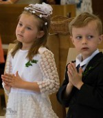 První svaté přijímání, katedrála sv. Mikuláše České Budějovice