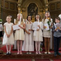 7. První svaté přijímání, kostel sv. Jana Nepomuckého