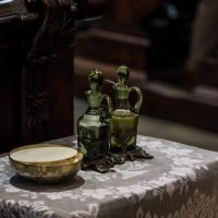 1. Biřmování z rukou otce biskupa Vlastimila Kročila