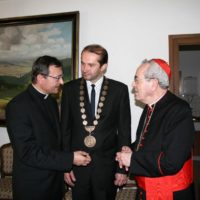 4. Filadelfský arcibiskup kardinál Rigali přijel do Prachatic