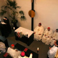 3. Mše svatá v rodném domě J.N.N v areálu Hospice