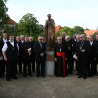 7. Mše svatá v rodném domě J.N.N v areálu Hospice