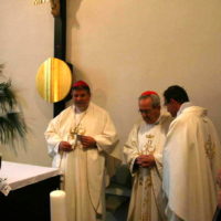 9. Mše svatá v rodném domě J.N.N v areálu Hospice