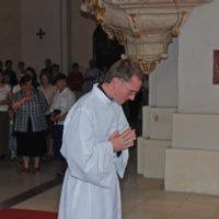 3. Jáhenské svěcení Stanislava Brožky, Jana Hambergera, Petra Hovorky a Josefa Prokeše