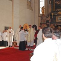 5. Jáhenské svěcení Stanislava Brožky, Jana Hambergera, Petra Hovorky a Josefa Prokeše