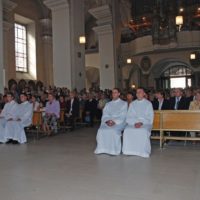 6. Jáhenské svěcení Stanislava Brožky, Jana Hambergera, Petra Hovorky a Josefa Prokeše