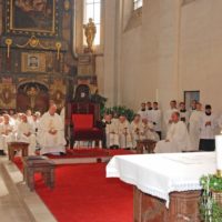 8. Jáhenské svěcení Stanislava Brožky, Jana Hambergera, Petra Hovorky a Josefa Prokeše