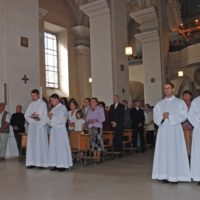 9. Jáhenské svěcení Stanislava Brožky, Jana Hambergera, Petra Hovorky a Josefa Prokeše