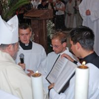 12. Jáhenské svěcení Stanislava Brožky, Jana Hambergera, Petra Hovorky a Josefa Prokeše