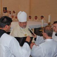 13. Jáhenské svěcení Stanislava Brožky, Jana Hambergera, Petra Hovorky a Josefa Prokeše