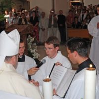 16. Jáhenské svěcení Stanislava Brožky, Jana Hambergera, Petra Hovorky a Josefa Prokeše