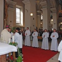 17. Jáhenské svěcení Stanislava Brožky, Jana Hambergera, Petra Hovorky a Josefa Prokeše