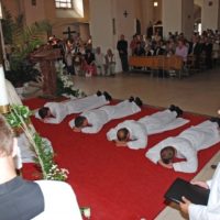 18. Jáhenské svěcení Stanislava Brožky, Jana Hambergera, Petra Hovorky a Josefa Prokeše