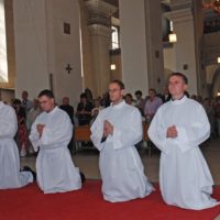 24. Jáhenské svěcení Stanislava Brožky, Jana Hambergera, Petra Hovorky a Josefa Prokeše