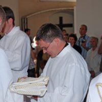 25. Jáhenské svěcení Stanislava Brožky, Jana Hambergera, Petra Hovorky a Josefa Prokeše