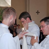 26. Jáhenské svěcení Stanislava Brožky, Jana Hambergera, Petra Hovorky a Josefa Prokeše