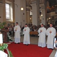 27. Jáhenské svěcení Stanislava Brožky, Jana Hambergera, Petra Hovorky a Josefa Prokeše