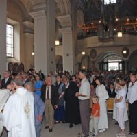40. Jáhenské svěcení Stanislava Brožky, Jana Hambergera, Petra Hovorky a Josefa Prokeše