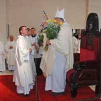 42. Jáhenské svěcení Stanislava Brožky, Jana Hambergera, Petra Hovorky a Josefa Prokeše