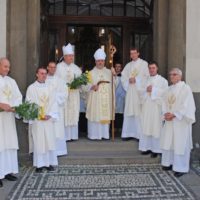 52. Jáhenské svěcení Stanislava Brožky, Jana Hambergera, Petra Hovorky a Josefa Prokeše