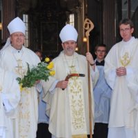 53. Jáhenské svěcení Stanislava Brožky, Jana Hambergera, Petra Hovorky a Josefa Prokeše