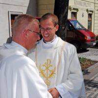 55. Jáhenské svěcení Stanislava Brožky, Jana Hambergera, Petra Hovorky a Josefa Prokeše