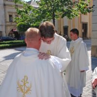 56. Jáhenské svěcení Stanislava Brožky, Jana Hambergera, Petra Hovorky a Josefa Prokeše