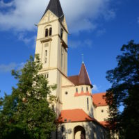 1. Kostel sv. Jan Nepomuckého po opravě