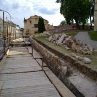 13. Revitalizace děkanského kostela Povýšení svatého Kříže  Veselí nad Lužnicí – během stavby