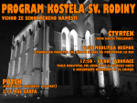 Program kostela Sv. Rodiny