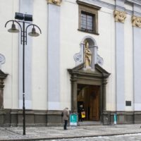 1. Předávání Betlémského světla v katedrále sv. Mikuláše