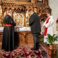 1. Inaugurace nového děkana KTF UK prof. Vojtěcha Novotného