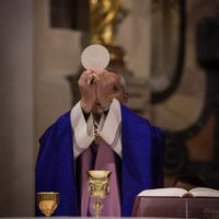 9. Popeleční středa v katedrále sv. Mikuláše