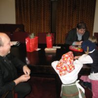 1. Malí koledníci ze školky u Sv. Josefa na biskupství