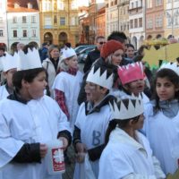 2. Slavnostní zahájení Tříkrálové sbírky v Českých Budějovicích