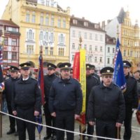 4. Fotografie z žehnání hasičské techniky