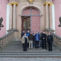 3. Setkání bohoslovců s biskupem Jiřím a Pavlem na Svaté Hoře u Příbrami