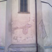 16. Revitalizace děkanského kostela Povýšení svatého Kříže  Veselí nad Lužnicí – před opravou