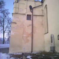 17. Revitalizace děkanského kostela Povýšení svatého Kříže  Veselí nad Lužnicí – před opravou