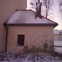 18. Revitalizace děkanského kostela Povýšení svatého Kříže  Veselí nad Lužnicí – před opravou