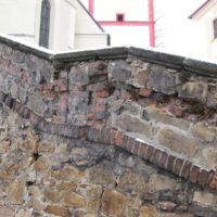 7. Revitalizace děkanského kostela Povýšení svatého Kříže  Veselí nad Lužnicí – před opravou